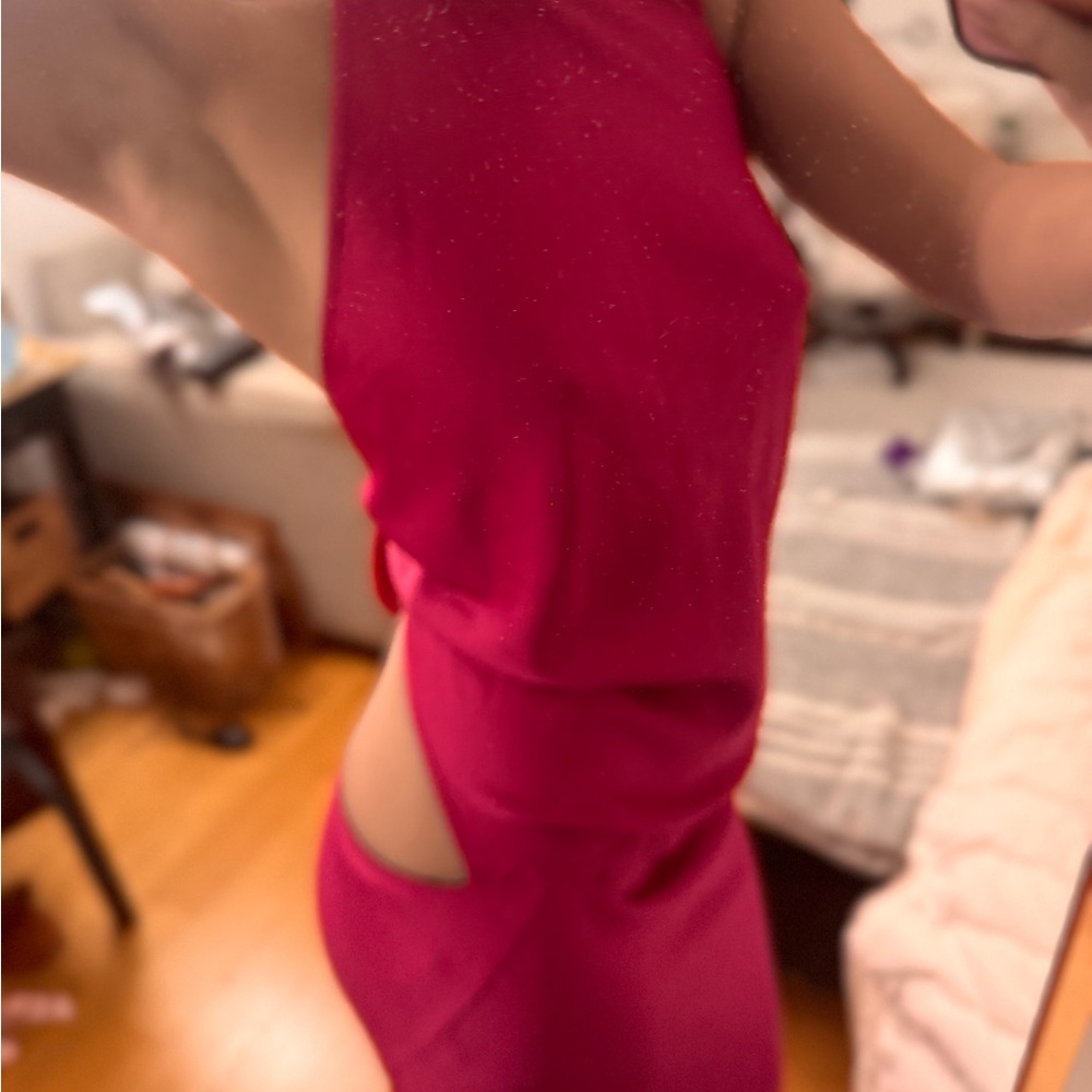 Chic Pink DRESS sexy open back